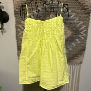 J. Crew Lime Green Women's Tank Top